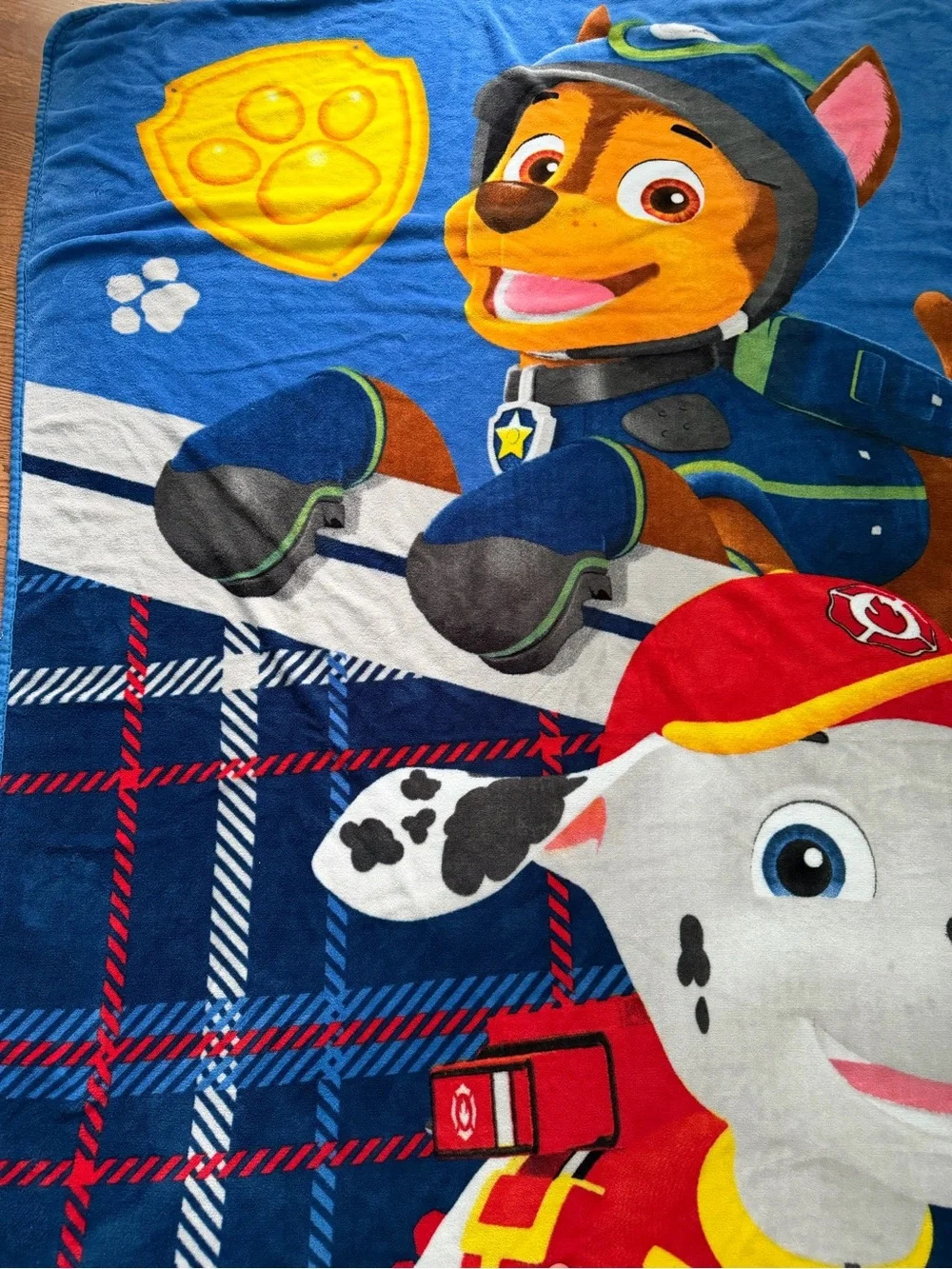 Paw Patrol plush paw